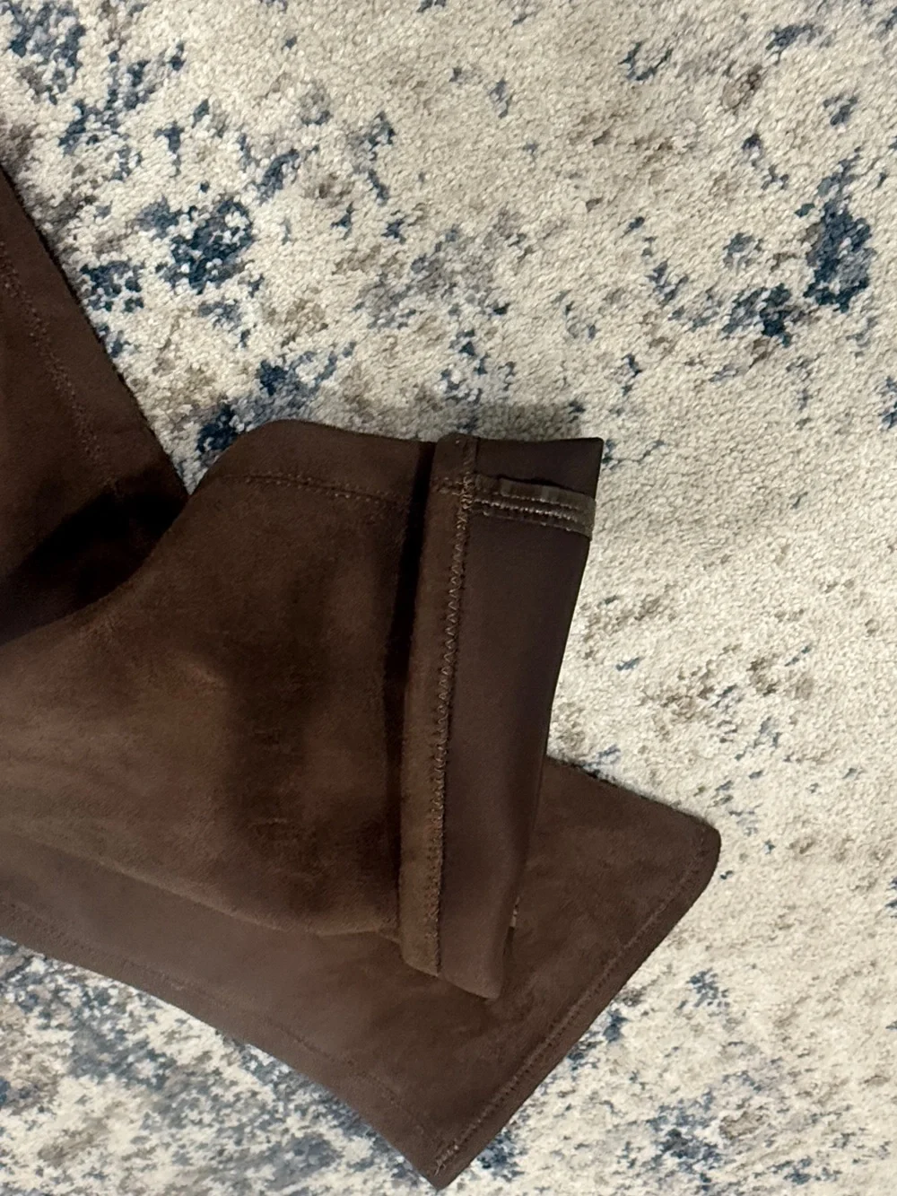 JLO Women's Over-the-Knee Suede Boots in Brown